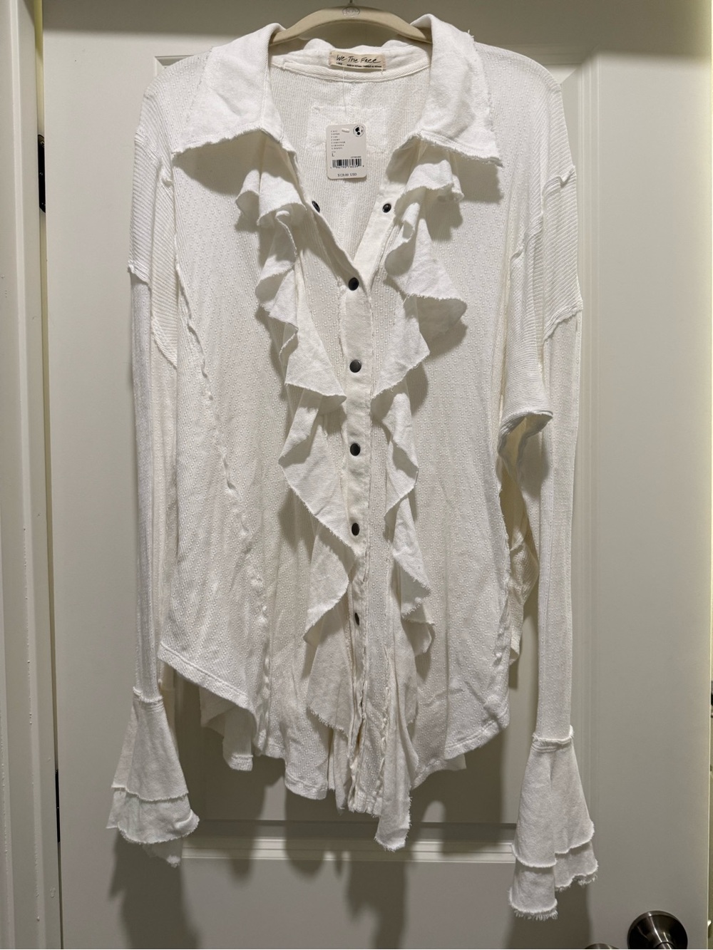 NWT Feelin’ Fresh Shirting (Free People)
Ivory